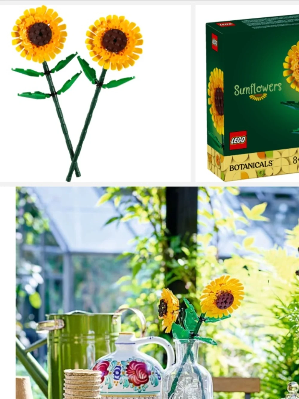 Lego Sunflower Set